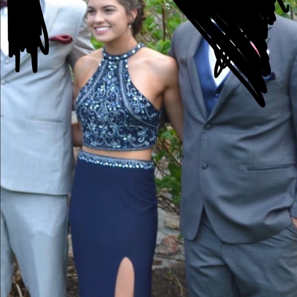 Rachael Allan 2pc prom gown - Picture 7 of 7